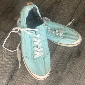 Reef sneakers size 7.5 aqua distressed comfy